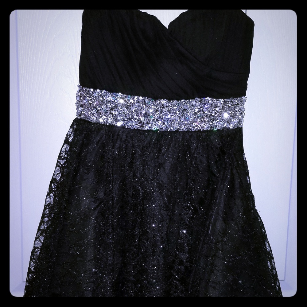 Black party dress